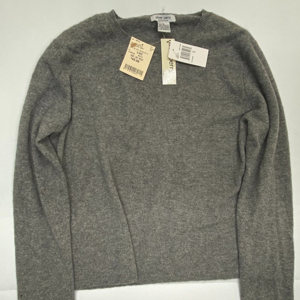 Cashmere Oliver Perry Sweater XL